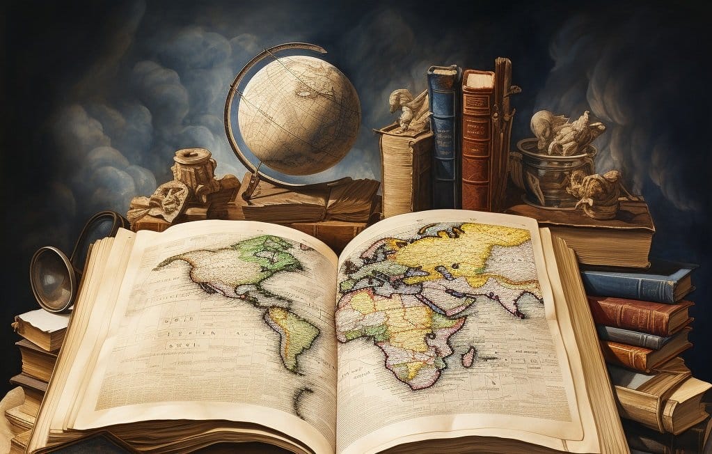 Keep calm and take a birds eye view of history